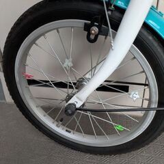 子供自転車16インチ　補助輪付きの画像