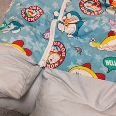お昼寝　羽毛布団　寝袋タイプの画像