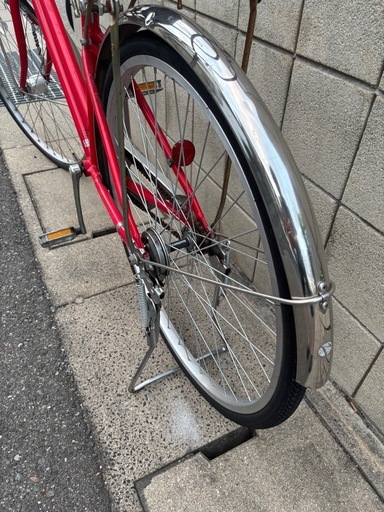自転車26インチ　オートライト