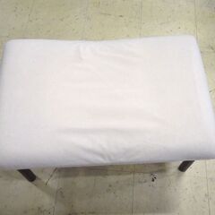 MUJI/無印良品 ブラック スチール脚 ラウンジソファのオットマンのみ カバー無し スツール 椅子 レア 良品計画 札幌市 新道東店の画像