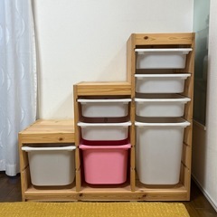 ● IKEA トロファストTROFAST おもちゃ収納 ●の画像