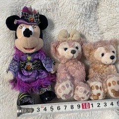【お渡し決定済み】ミニーちゃん　ダッフィー　シェリーメイ　ぬいぐるみ　セットの画像