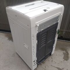 ¥8000/09/Panasonic パナソニック 全自動電気洗濯機 縦型 上開き 7Kg NA-F70PB15 ホワイト系 2022年製 通電確認 外観キレイの画像