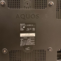 32型　AQUOS液晶テレビの画像