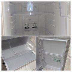 ¥3000/09/MITSUBISHI 三菱 ノンフロン冷凍冷蔵庫 一人暮らし用 2ドア 右開き 146L MR-P15EY-KB 2015年製 通電冷媒確認済みの画像