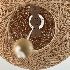 照明　レトロ　球体　和風の画像