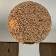 照明　レトロ　球体　和風の画像