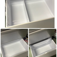 〇東87 AQUA 355L 4ドア 冷蔵庫の画像