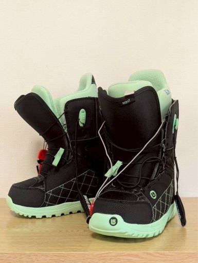 【中古】BURTON ALMIGHTY スノーボードブーツ グリーン w25jp-106271-11.jpg