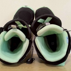 BURTON バートン MINT ASIAN FITスノーボードブーツ 24.5 美品24cm バートンスノーボードブーツ初心者レディース格安激安