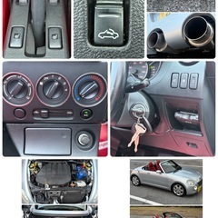★車検満タン2年★ ダイハツ　コペン　L880K ★社外マフラー、ETC付き★調子良好の画像