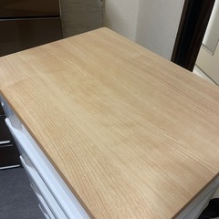 プラスチック製　収納　チェストの画像