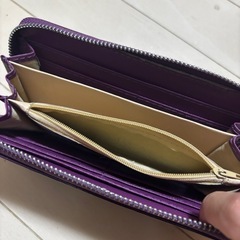 ANNA SUI  長財布  紫の画像