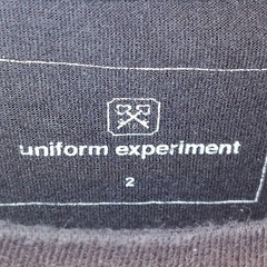 uniform experiment Tシャツ 藤原ヒロシの画像