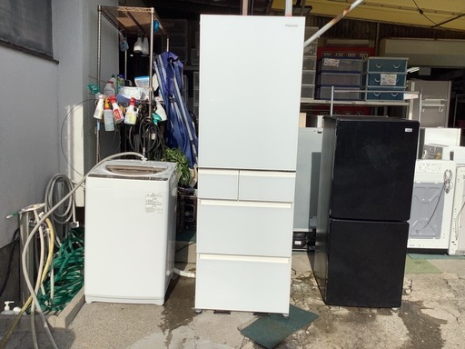 【リサイクルサービス八光】2023年製　パナソニック　冷蔵庫 PXタイプ サテンオフホワイト NR-E459PX-W  450L /5ドア /右開きタイプ