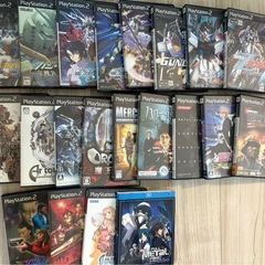 PS2ゲームカセット21点の画像