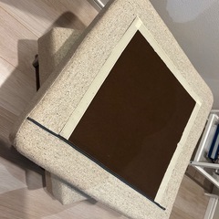 ソファー　オットマンの画像