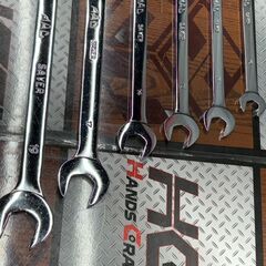 【中古】マックツールズ MACTOOLS CLL210MMKS～CLL217MMKS コンビレンチ 10mm～19mm 6点セット【ハンズクラフト佐賀】の画像