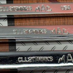 【中古】マックツールズ MACTOOLS CLL210MMKS～CLL217MMKS コンビレンチ 10mm～19mm 6点セット【ハンズクラフト佐賀】の画像