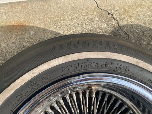 Dayton デイトン ワイヤーホイール 14イン7jリバース 72sp