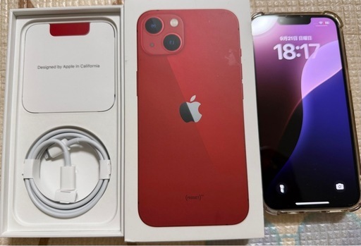 iPhone 13  128GB レッド