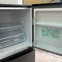 ■2024年製　美品　AQUA ノンフロン冷凍冷蔵庫 AQR-14P(DS) ■135Lの画像