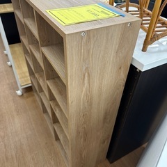 ⭐︎ドリーム荒牧店⭐︎ジモティー割引有⭐︎【クリーニング済み】組立式収納棚　ナチュラルの画像