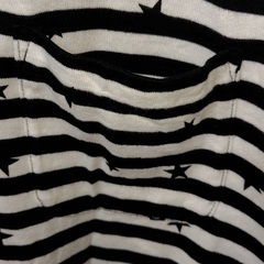 uniform experiment ホワイト.ブラック ボーダー Tシャツ 藤原ヒロシの画像