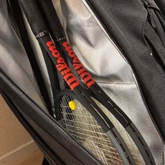 Wilsonテニスラケットバック(ラケット2個贈呈)の画像