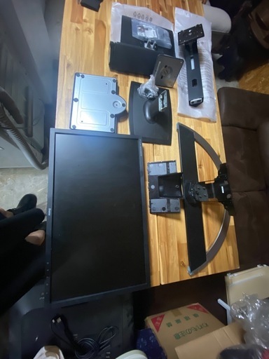 液晶モニター本体、スタンド・マウント付き