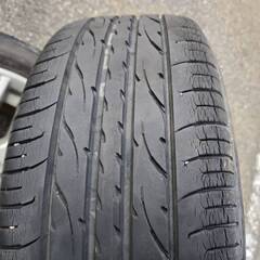 【中古】ニッサン純正 アルミホイール  K12 マーチ 4本セット おまけタイヤ付きの画像