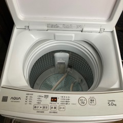 2021年製AQUA 縦型洗濯機 本体 5kgの画像