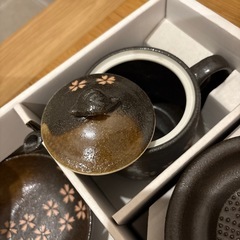 新品未使用　鍋セット　陶器　お皿　食器　の画像