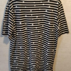 uniform experiment ストライプ 半袖Tシャツの画像