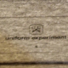 EXPERIMENT UNIFORM グレー Tシャツの画像