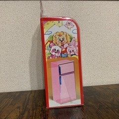 【未開封】ユカちゃんのクールクール冷凍冷蔵庫 赤 昭和レトロ 希少 レアの画像