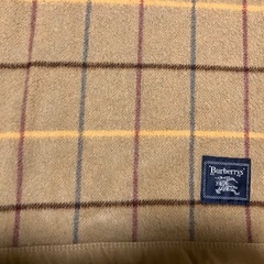 【Burberry】毛布の画像