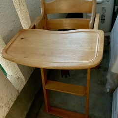 ベビーチェアの画像