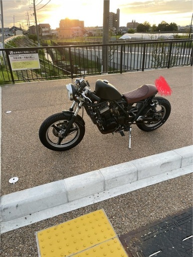 引き取り限定　エリミネーター250se カフェボバーカスタム　実働　乗って帰れます　値段交渉も受付ます