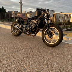 引き取り限定　エリミネーター250se カフェボバーカスタム　実働　乗って帰れますの画像