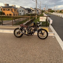 引き取り限定　エリミネーター250se カフェボバーカスタム　実働　乗って帰れますの画像