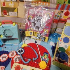いろりん　こどもちゃれんじ　ぷち　リトミックドラム　ことばトランク　へんしんカーの画像