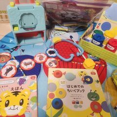 いろりん　こどもちゃれんじ　ぷち　リトミックドラム　ことばトランク　へんしんカーの画像