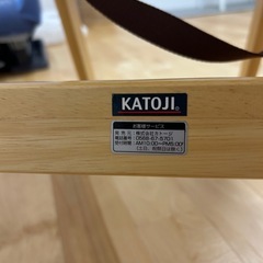 KATOJI　ハイチェア ナチュラルウッドの画像