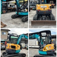 クボタ　RX406 群馬県　ユンボ　重機　油圧ショベルカー　バックホー　値下げの画像