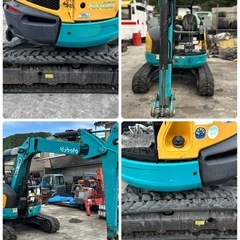 クボタ　RX406 群馬県　ユンボ　重機　油圧ショベルカー　バックホー　値下げの画像