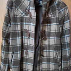 GAP ギャップ   フード付き ダッフルコートの画像