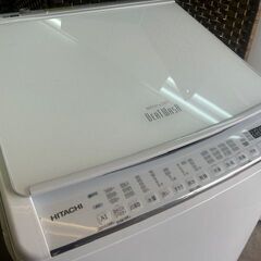 2021年製 日立電気洗濯乾燥機　BW-DV80G■8.0kg ビートウォッシュの画像