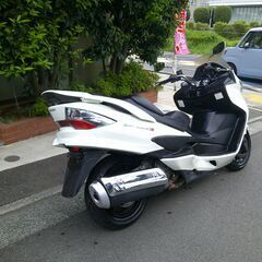 スズキ　スカイウェイヴ(CJ46A)250タイプS　実働美車　リモコンキー2個　タイヤバリ山　バッテリー新品　ナンバー登録書類無料の画像
