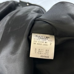 黒のワンピース　の画像